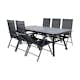 Matgrupp Venture Home Virya Matgrupp Utomhus 200cm med 6 Break Positionsstolar