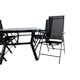 Matgrupp Venture Home Virya Matgrupp Utomhus 200cm med 6 Break Positionsstolar
