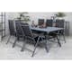 Matgrupp Venture Home Virya Matgrupp Utomhus 200cm med 6 Break Positionsstolar