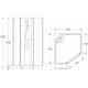 Duschkabin Contura Shower Showerama Classic Pentagonal