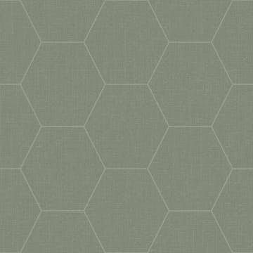 Tapet ESTAhome Vaxkakemotiv Grå Olivgrön