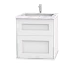 Tvättställsskåp Miller Badrum Kensington 60 med Lådor Vägghängd för Bänkskiva