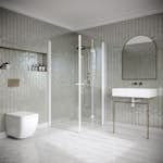 Duschhörn Hietakari Classic 149 Vändbar Dörr och Vikbar Dörr