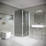 Duschhörn Hietakari Classic 149 Vändbar Dörr och Vikbar Dörr