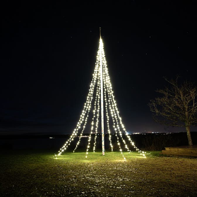 Julbelysning Formenta 10 m 500 LED 30W RGBWW med Fjärrkontroll