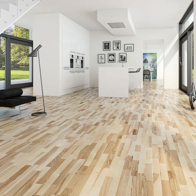 Parkettgolv Moland Unique Ask Classic Uv-Mattlack