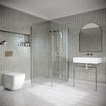 Duschhörn Hietakari Classic 149 Vändbar Dörr och Vikbar Dörr