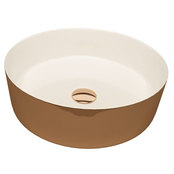 Tvättställ Badlyx Round 102 Bicolor 35 cm