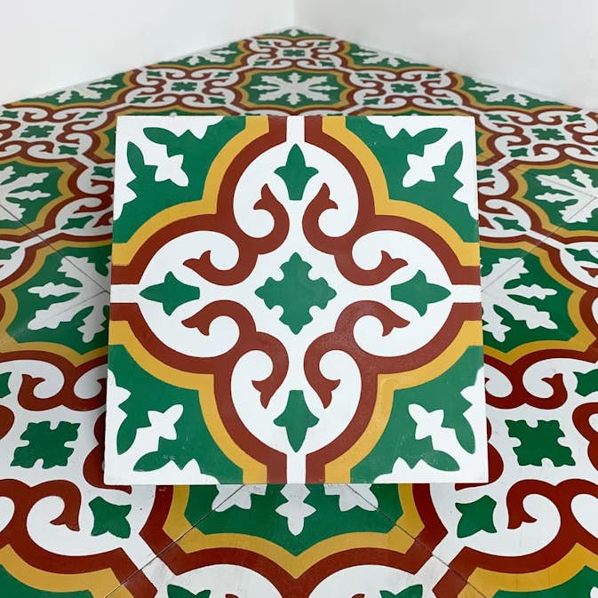 Marockanskt Kakel Tenfors Tabriz 20x20 cm