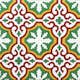 Marockanskt Kakel Tenfors Tabriz 20x20 cm