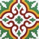 Marockanskt Kakel Tenfors Tabriz 20x20 cm