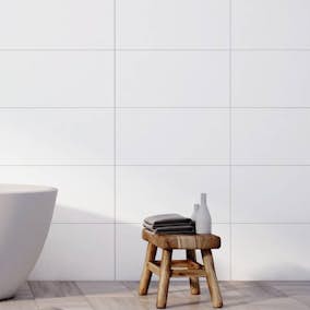 Kakel Tenfors Vit Matt 30x60 cm