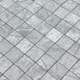 Mosaik Tenfors Stockholm Aras Light grey Blank 5x5 cm