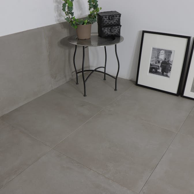 Klinker Tenfors Powder Argent 60x60 cm