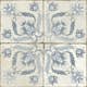 Klinker Tenfors Peronda FS Ivy Blue 45x45 cm