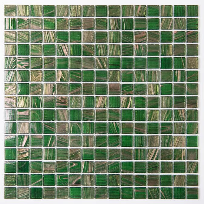 Mosaik Tenfors Gräs Grön 32,7x32,7 cm