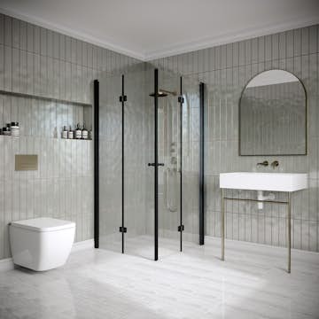 Duschhörn Hietakari Classic 150 Vikbara Dörrar