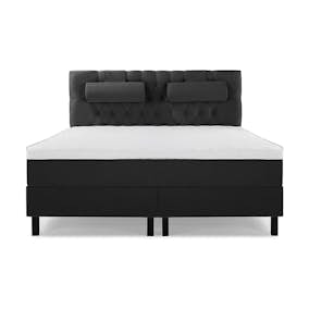 Kontinentalsäng Bedly Sängpaket Lucky Diamant 160x200 Svart Skum