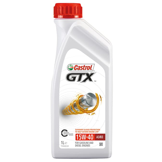 Motorolja Castrol GTX Castrol 15W-40 A3/B3