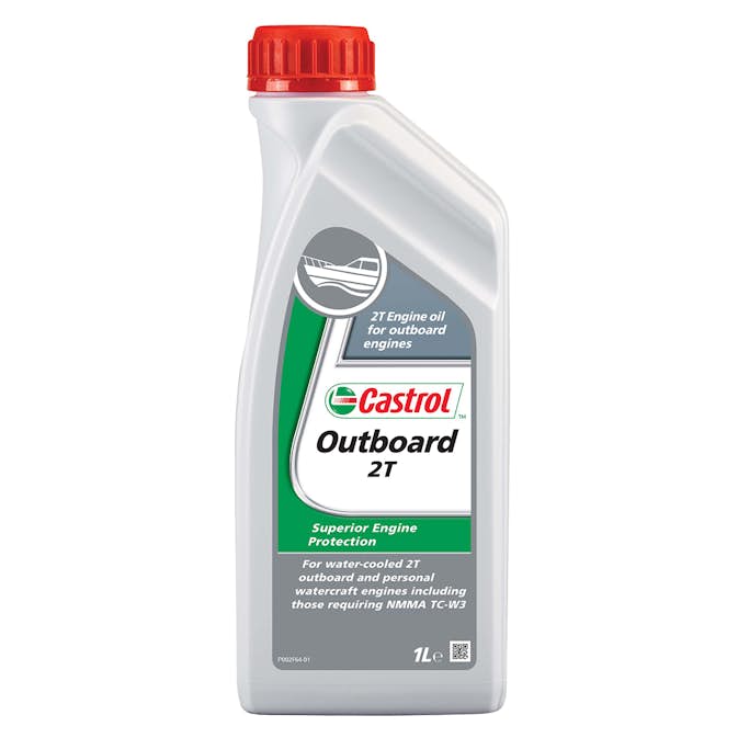 Utombordsmotorolja Castrol Outboard 2T 1L