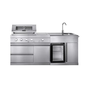 Fristående utekök Myoutdoorkitchen Pure Compact Stainless