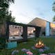 Shelter dubbelt inkl. takpapp - 379x291x170/107