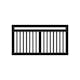 Linea PLUS Fasadstaket - 150×80 cm