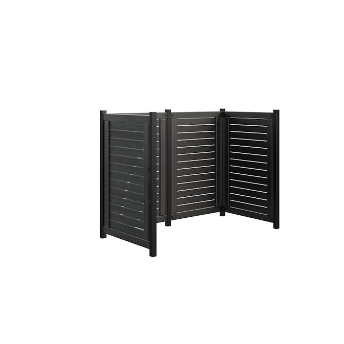 Avfallsskjul PLUS Lund 165x85x124 cm