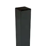 Stålstolpe 8x8x268 cm - till nedgrävning - inkl. 1 st. stolphatt