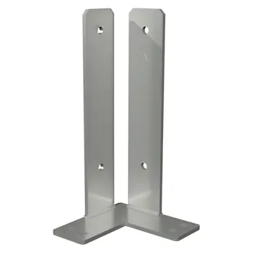 Hörna PLUS stolparfot för fundament För stolpar 9x9 cm - höjd 30 cm