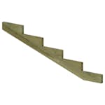 19º Vangstycke PLUS 5 steg Stegdjup 39 cm