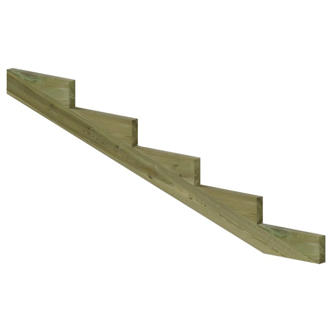 19º Vangstycke PLUS 5 steg Stegdjup 39 cm