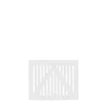 Sendai PLUS Enkelgrind - 100x80 cm