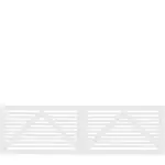 Tokyo PLUS Dubbel grind - 300x90 cm