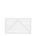 Tokyo PLUS Breda grind 150x90 cm