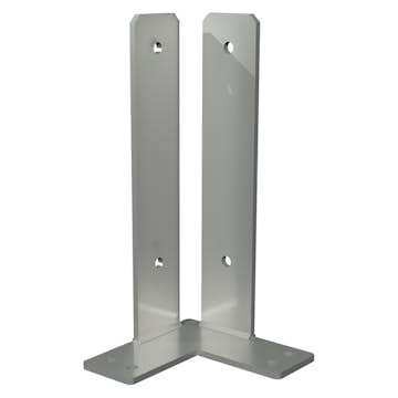 Hörna PLUS stolparfot för fundament För stolpar 9x9 cm - höjd 30 cm