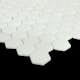 Mosaik Tenfors Vasa Hexagon Vit 3,5x3,2 cm