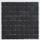 Mosaik Tenfors Vasa Kvadrat Svart 4x4 cm