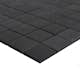 Mosaik Tenfors Vasa Kvadrat Svart 4x4 cm