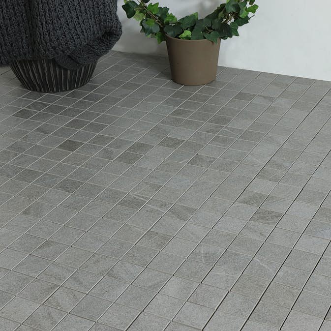 Mosaik Tenfors Clark Gris 5x5 cm