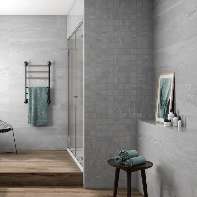 Mosaik Tenfors Whitehall Pearl Matt 7x7 cm