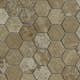 Mosaik Tenfors Marmor Heagon Beige 5x5 cm