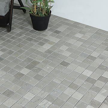Mosaik Tenfors Marmor Stone Grey 5x5 cm