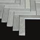 Mosaik Tenfors Marmor Fishbone Stone Grey 2x10 cm