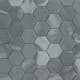 Mosaik Tenfors Marmor Heagon Light Grey 5x5 cm