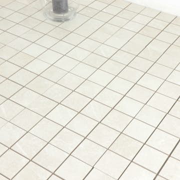 Mosaik Tenfors Soapstone White Matt Marmor 7x7 cm