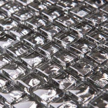 Kristallmosaik Tenfors Silver 1,5x1,5 cm