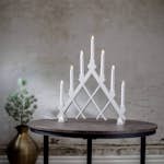 Adventsljusstake Star Trading Rut 7 Ljus