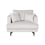 Fåtölj Venture Home Sofia Manchester Beige Sittbredd 106 cm