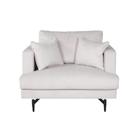 Fåtölj Venture Home Sofia Manchester Beige Sittbredd 106 cm